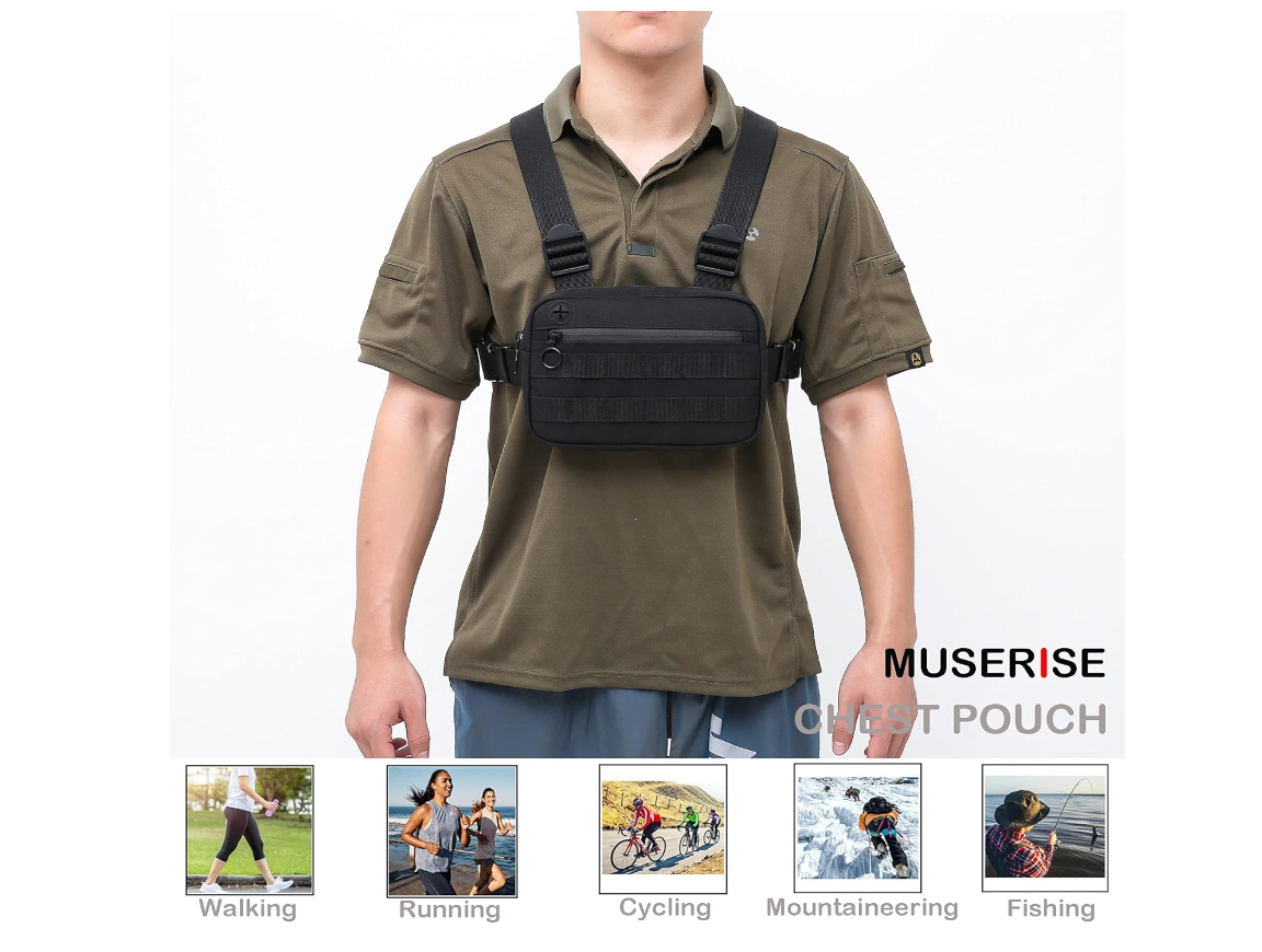 Buy Wholesale China Outdoor Sports Utility Tactical Edc Chest Pack Bag