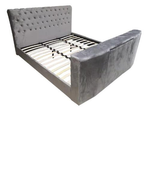 Queen Size Bed Frame With Space-saving Design, Queen Bed Frame, Lifting ...