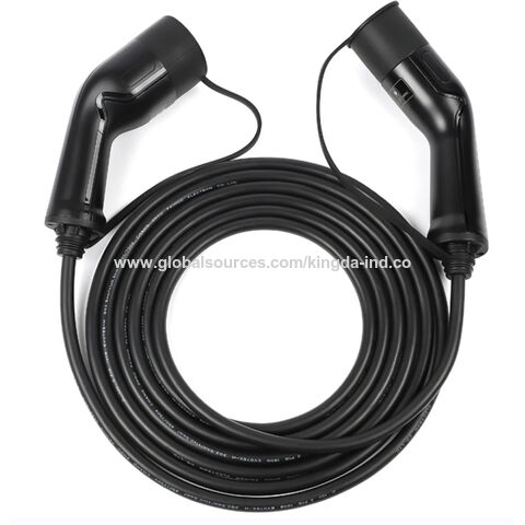 Cordon cable de charge prise domestique wallbox mode 3 type 2 avec