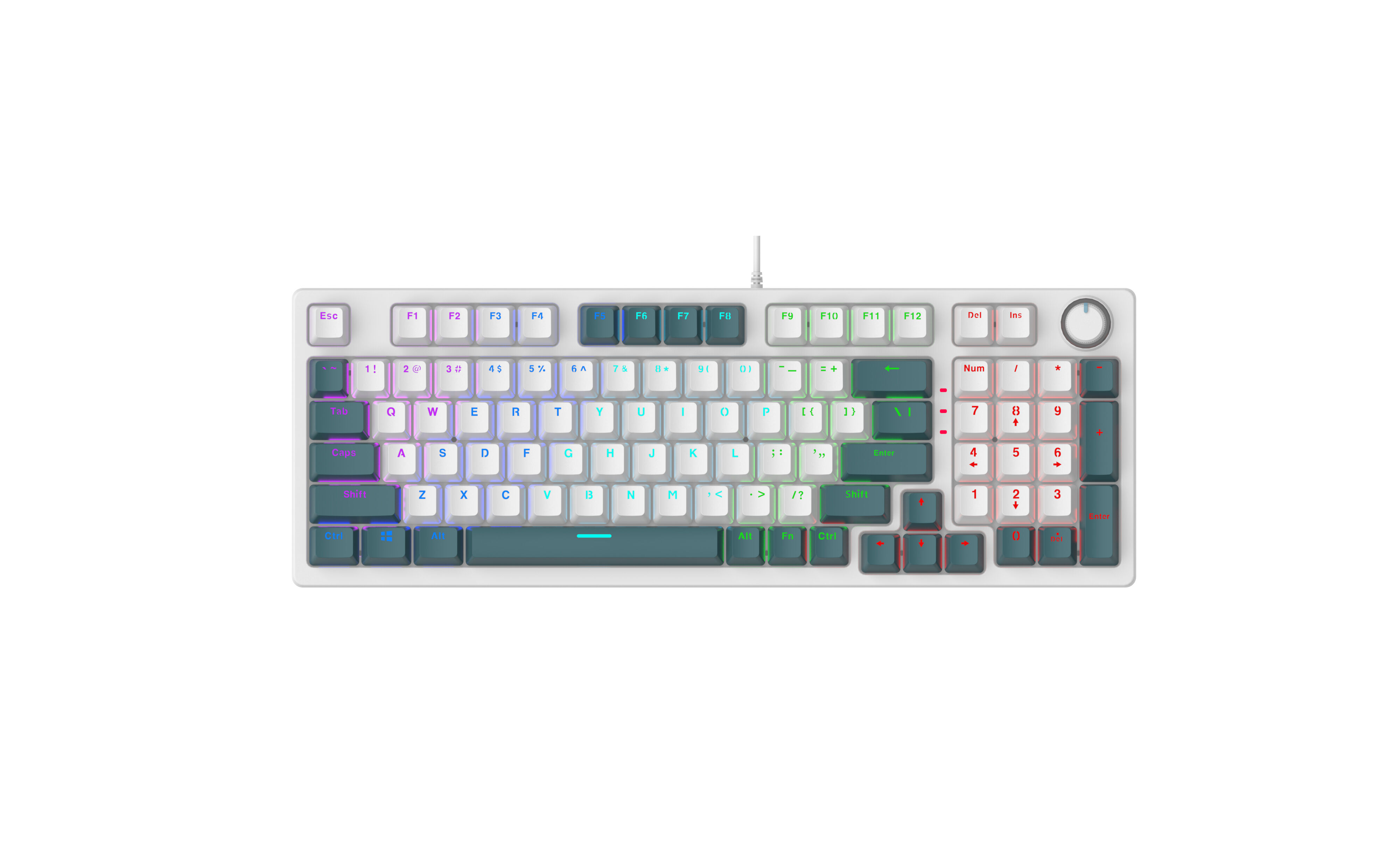 Buy Wholesale China 95% Mechanical Keyboard With Rotary Knob ...