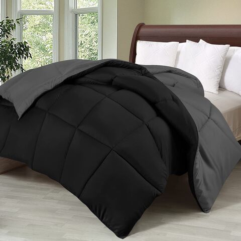 Edredão Inserir Rainha Consolador Preto/Cinza - toda a temporada Quilted  Consolador alternativas para roupa de cama Queen-size, edredão com abas de  Canto - China Conjunto de roupa de cama e colcha da