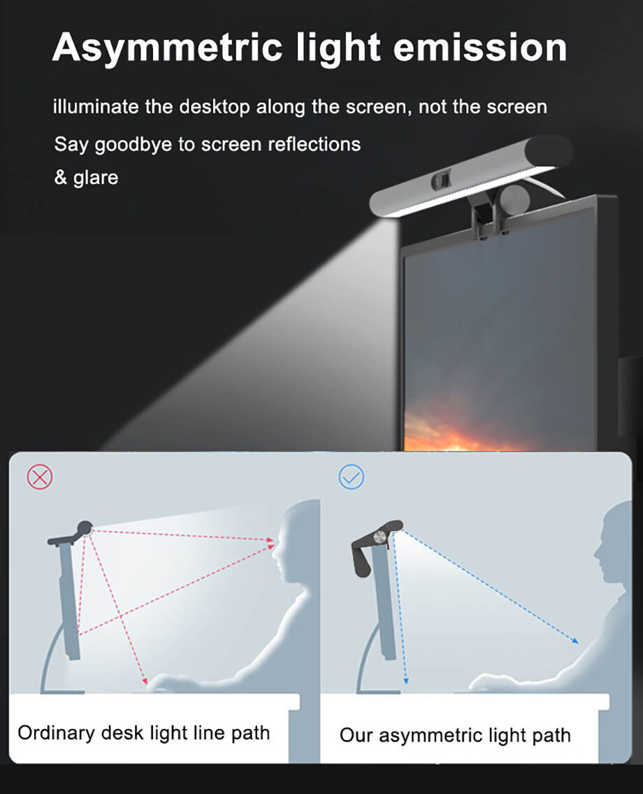 Touch Switch Eye-caring Led Usb Powered 1080p Camera Screen Hanging ...