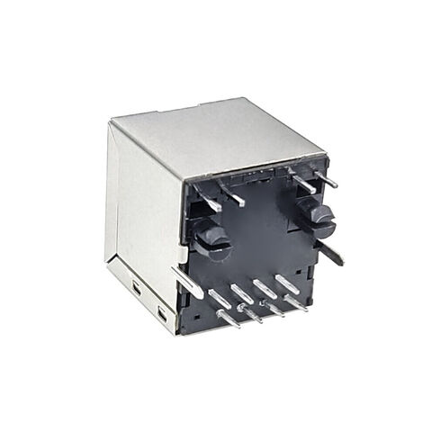 Buy Wholesale China Rj45 Pcb Connector 180 Degree In-line Network Port  Socket Shielded With Light 180 Degree Pitch 5.85mm Dgkyd511b113nb2a4d. &  Rj45 Connector at USD 0.95