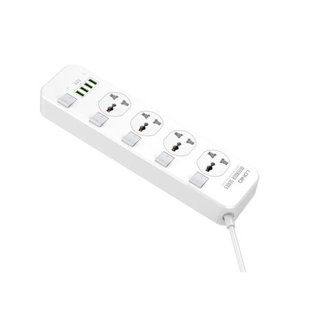 LDNIO 6 Prises 4 Multiprise USB Multiprise 2500 W 3.4A Charge Rapide -  Vente de Matériel, Mobilier & Accessoires Informatiques