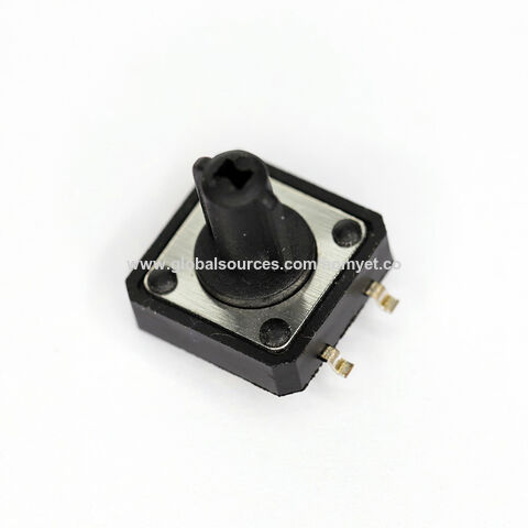 4Pin Round Button SPST Tactile Micro Switch - Height 12mm