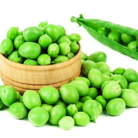 Guisantes secos verdes orgánicos de alta calidad, precio al por mayor, ingrediente saludable vegetal congelado