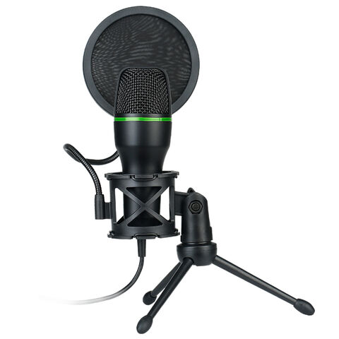 Microphone Pour Ordinateur, Karaoké, Diffusion En Direct Et