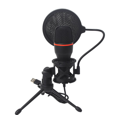 Microphone Pour Ordinateur, Karaoké, Diffusion En Direct Et