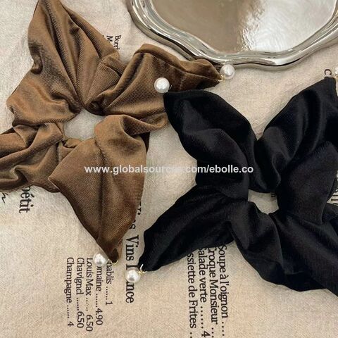 Novos Designs, Scrunchie Quadrado, Elástico de Alta Qualidade, Estilo Catavento