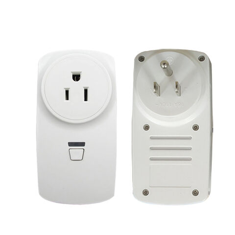 433MHZ RF Remote Control Switch Socket AC 220v European Standard Plugs with  1 Remote Control With ON/OFF 2 Buttons