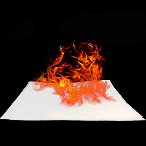 1/10 sheets Magic Flash Paper Fire Magic 50*20cm Paper Magic Professional  Props Magic Trick