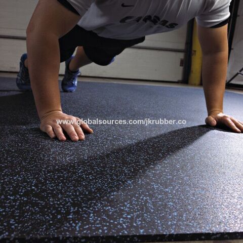 Rubber Gym Flooring Rolls  Rolled Rubber Flooring for Gyms
