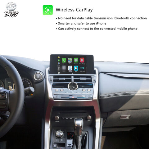 Mirror SIRI Wireless CarPlay AndroidAuto Nachrüstbox für Lexus kSmart Auto Wireless CarPlay für Lexus NX/RX/ES/IS Modelle 2013-2017