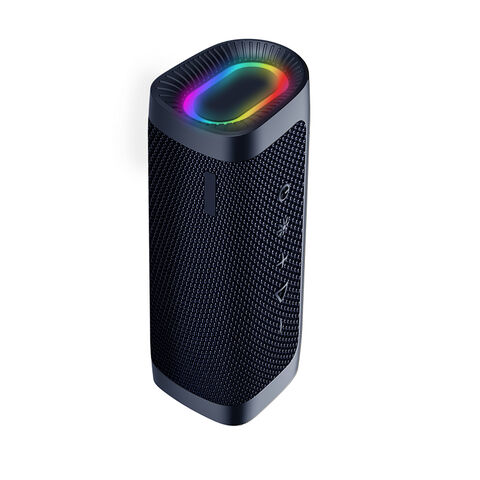 Hauts-parleurs portatifs Haut-Parleur de Haut-Parleur Bluetooth Portable  10W Haut-Parleur sans Fil avec Super Bass Stereo Music Mini SoundBar pour  Voyager en Plein air (Color : White) : : High-Tech