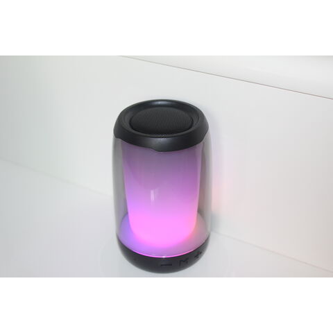 LED Bluetooth Lautsprecher Fabrik Bluetooth Lautsprecher mit bunten blinkenden LEDs Outdoor Bluetooth Lautsprecher Gute Klangqualität OEM