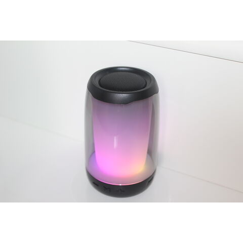 LED Bluetooth Lautsprecher Fabrik Bluetooth Lautsprecher mit bunten blinkenden LEDs Outdoor Bluetooth Lautsprecher Gute Klangqualität OEM