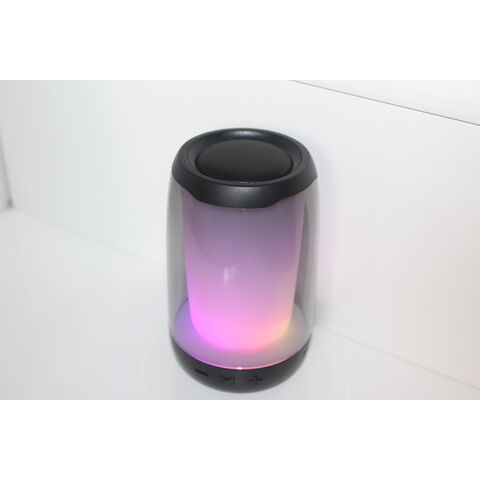 LED Bluetooth Lautsprecher Fabrik Bluetooth Lautsprecher mit bunten blinkenden LEDs Outdoor Bluetooth Lautsprecher Gute Klangqualität OEM