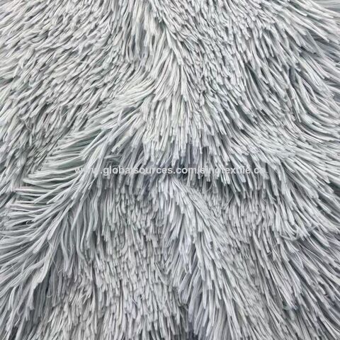 Buy Wholesale China 100% Polyester Plush Fur Fabric For Garments, Mats &  Plush at USD 2.6