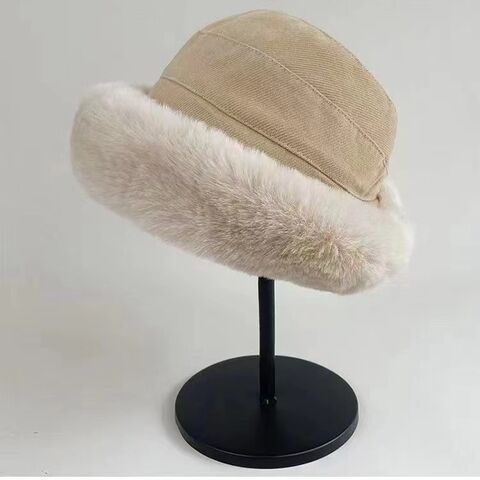 Compre Sombrero De Invierno Espesar Fleece Forrado Sombrero De
