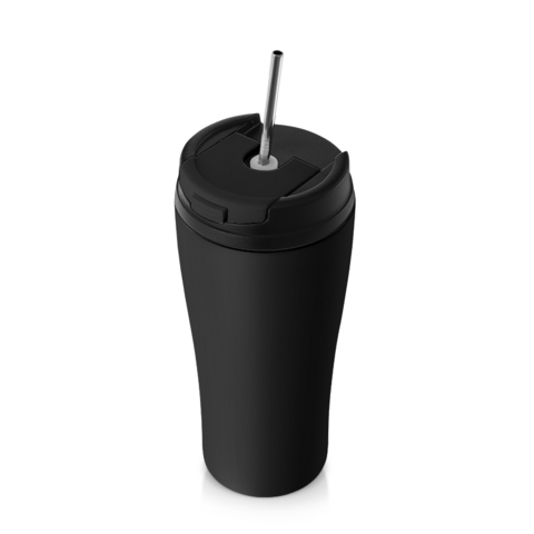 Buy Wholesale China Wholesale Everich 16oz Double Wall Mug Plastic Coffee  Tumbler Cups With Straw In Bulk & Plastic Tumbler at USD 2.56