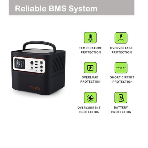 Batterie solaire d'urgence 110v 220v 400w, meilleure qualité