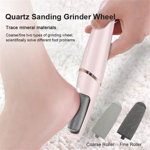 Glass Foot File, Foot Callus Remover and Foot Sander Premium Glass Nail File - 1Pcs Pink Glass Foot file+1pcs Two-Color Glass Foot File