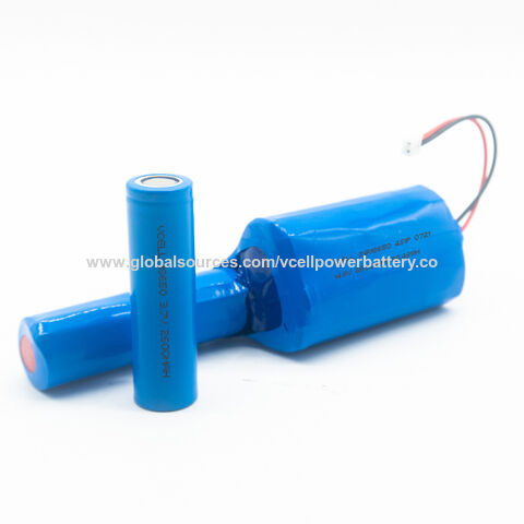 18650 battery pack 4S 14.8V 2500mAh is rechargeable and safe.