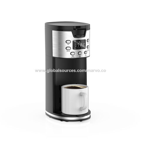 Buy Wholesale China 24-hour Programmable Timer Stainless Steel Coffee Maker  Led Display Smart Auto Drip Coffee Machines & Programmable Coffee Maker at  USD 20