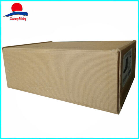 Brown Corrugated Kraft Board Paper Packaging Box for Jam Honey Jar