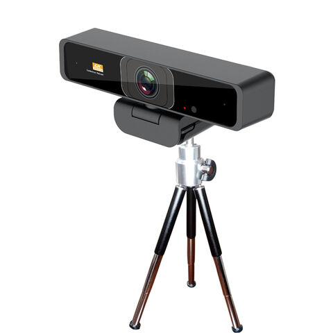 Webcam 4K Ultra HD avec Micro Stéréo 8MP USB Caméra Web pour Ordinateur avec Télécommande pour Réunion Studio