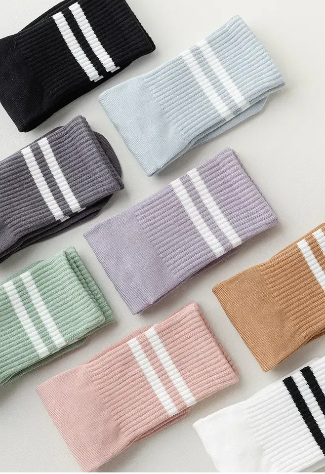 Chaussettes Pilates Antidérapantes Femme - Semelle En Silicone - Pour Yoga, Ballet, Sport - Confortables Et Stylées - Taille Moyenne