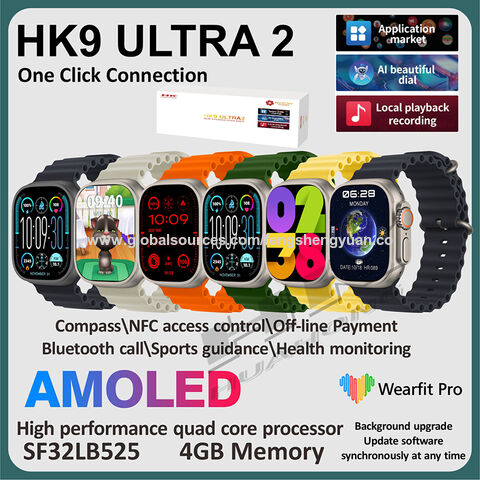 Compre Reloj Ultra Smartwatch Hk9 Ultra Ai La Inteligencia Artificial  Genera El Dial y Reloj De Teléfonos de China por 12 USD