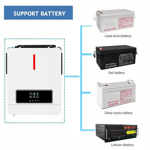 Onduleur 24v 48v 220v Onde sinusoïdale pure, Onduleur solaire 48v 10.2kw