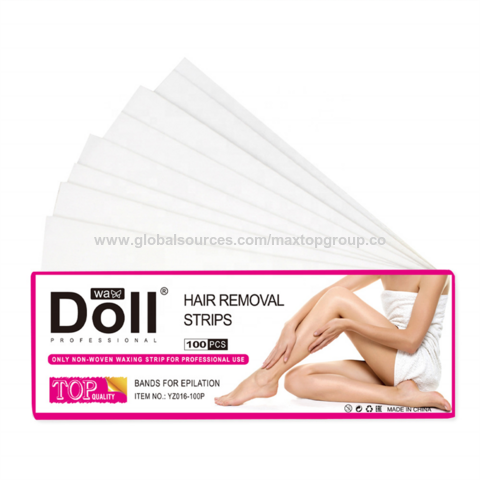 China product depilatory wax paper strip for beauty salon OEM wax