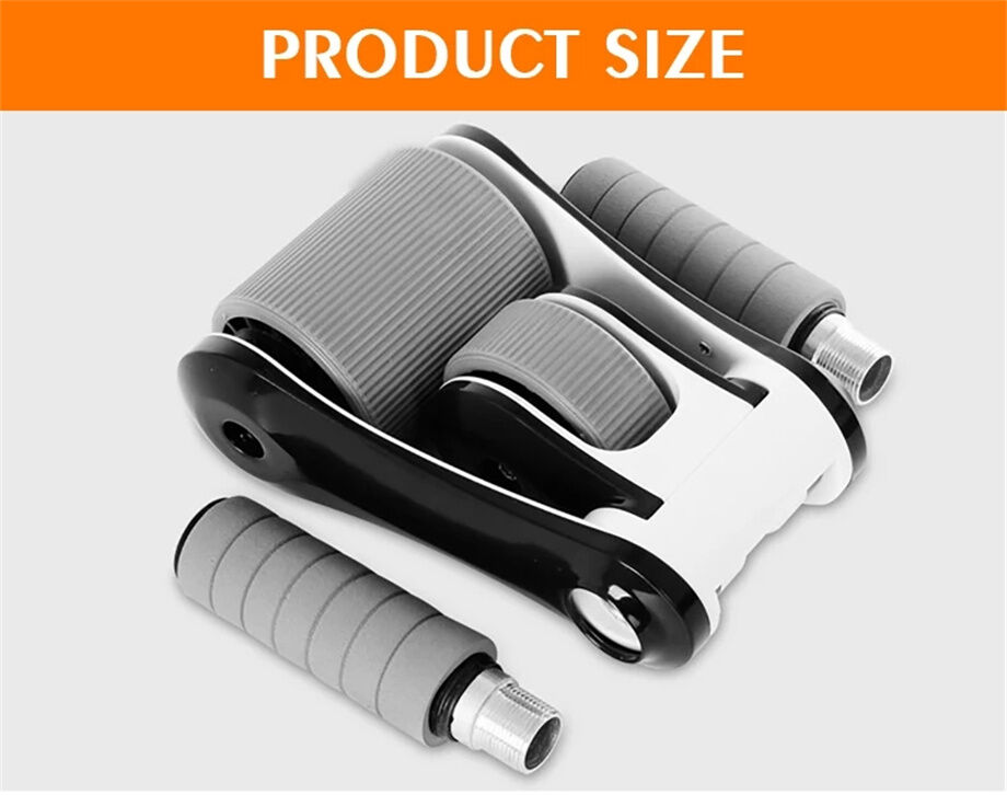 New Automatic Rebound Abdominal Fitness Wheel Elbow Support