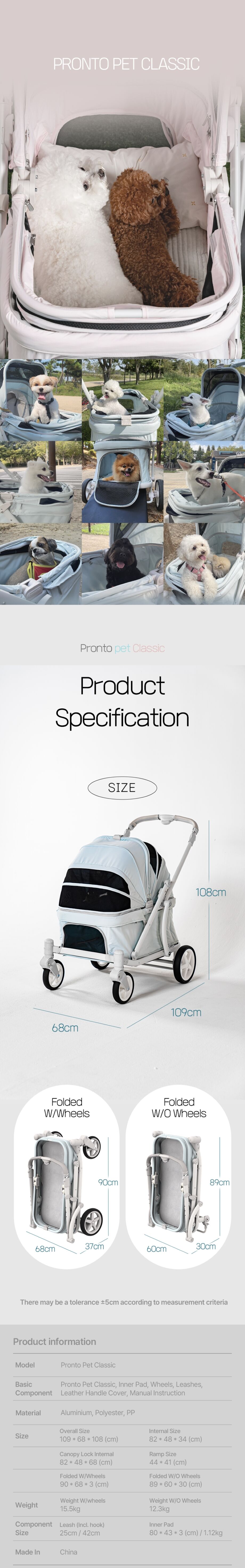 Factory Direct High Quality South Korea Wholesale * Dog Stroller