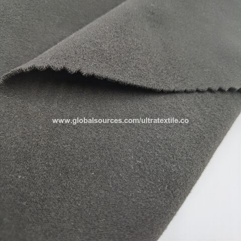 Buy Wholesale China Coolpass Wicking Quick Dry 90 Polyester 10 Spandex  Brushed Jersey Fleece Fabric & Spandex Fabric at USD 2.95