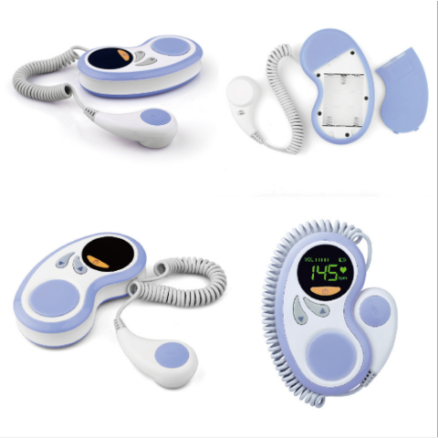 Compre Medidor de Frecuencia Cardíaca Fetal de Mujeres Embarazadas Doppler  Baby Heart Monitor Dispositivo - Blanco en China