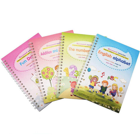 Practice Calligraphy notebook / Tracing book for preschoolers