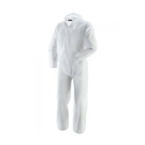 Combinaison Jetable en PP Non Tissé Personnalisée pour Vêtements de Travail Industriels, Ensemble Complet