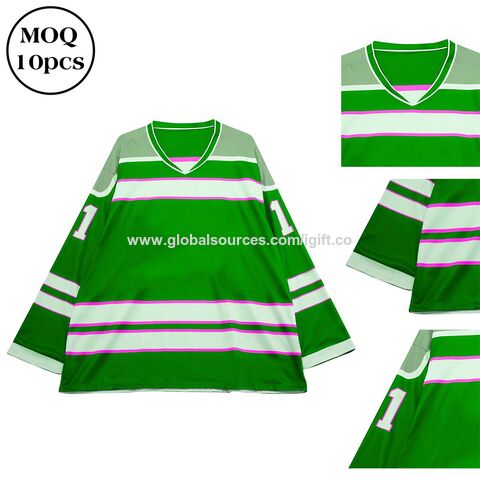 Muestra Gratuita Camiseta de Hockey sobre Hielo Azul, Ropa Deportiva de Calidad Premium, Diseño Único con Rayas