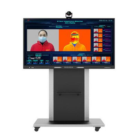 Face recognition infrared thermometer