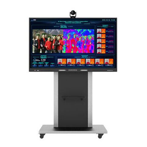 Face recognition infrared thermometer