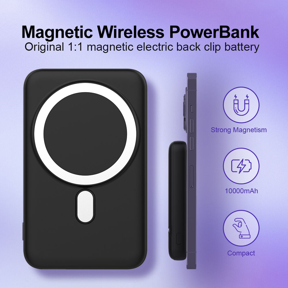 Tenchen Wholesale Portable 10000mah Magnetic Power Bank Battery With ...