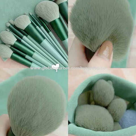 Wool Fiber Blending Brushes - Foundation Powder Makeup Brush