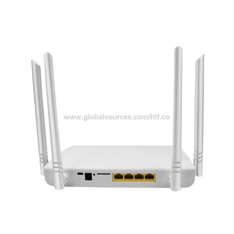 4G LTE Router, 300 Mbps Cat4 Wireless Wi-Fi Router, with Industrial Grade  Metal Case/Detachable External Antennas/SIM Card Slot Unlocked/USB Port