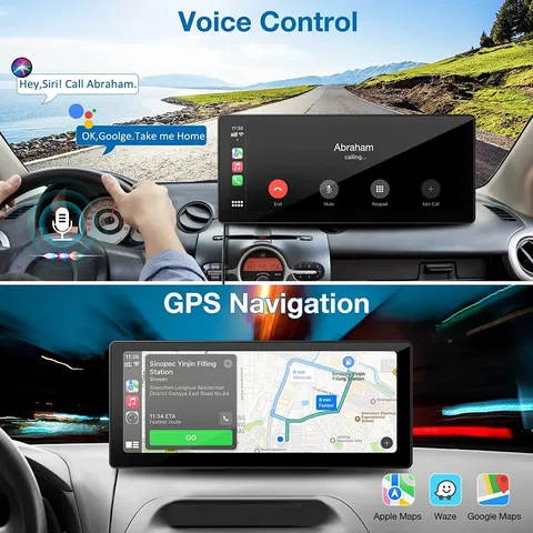 Great Choice Products 2K Car Dvr Wireless 10.26'' Dash Camera