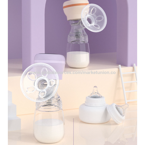 Bomba tira leite elétrica para bebê automática portátil silenciosa integrada para alimentação infantil