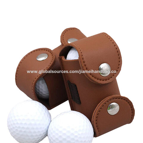 Kaufen Sie China Großhandels-Pu-leder Individuell Golf-trage Taschen  Golfball Tasche Aufbewahrung 2 Stück Golfball Tasche und Golfball Tasche  Großhandelsanbietern zu einem Preis von 2.58 USD