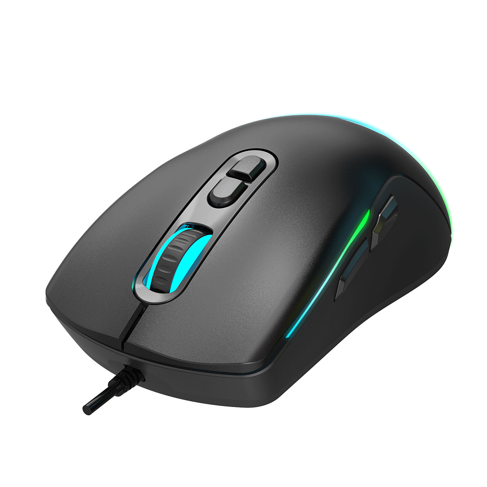 Up To 7200 Dpi Adjustable 7 Programmeable Buttons Usb Wired Gaming ...